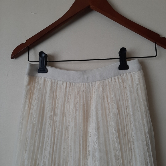 Pleated Lace Skirt - Picture 3 of 3